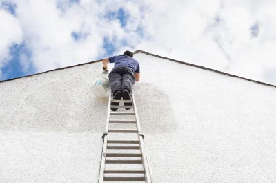 Peinture extérieure à Riantec — façades et ravalement